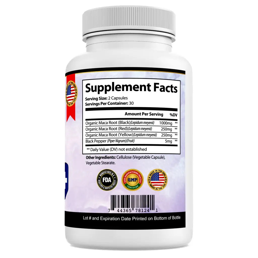Maca Plus Capsules - Vitamins & Supplements