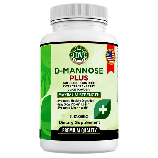 D-Mannose Plus Capsules - Vitamins & Supplements